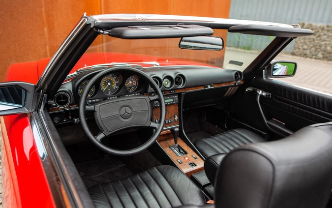 Mercedes-Benz SL cena 99000 przebieg: 270000, rok produkcji 1987 z Warszawa małe 596